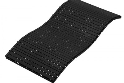 Flexibler Rollboden Typ EXPO-roll in schwarz
